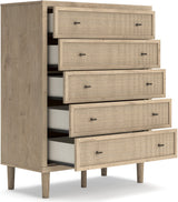 Cielden Panel Bedroom Set In Two-tone