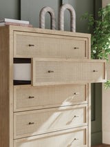 Cielden Panel Bedroom Set In Two-tone