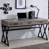Moers Gray/Sand Black Desk
