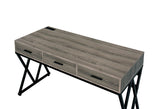 Moers Gray/Sand Black Desk