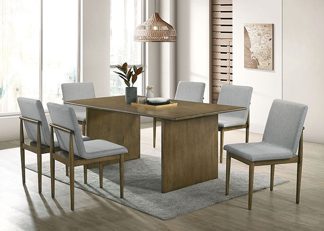 St Gallen Natural Tone/Light Gray Dining Table