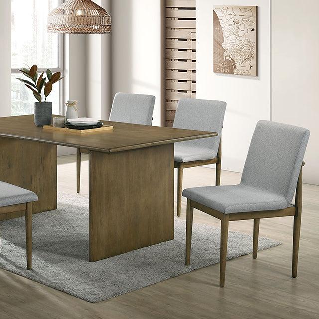 St Gallen Natural Tone/Light Gray Dining Table