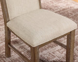 Monclova Rustic Oak/Beige Chair