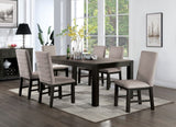 Umbria Antique Black/Gray Dining Table