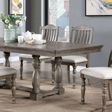 Newcastle Antique Gray/Gray Dining Table