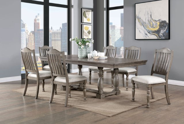 Newcastle Antique Gray/Gray Dining Table