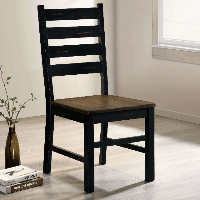 Barbary Black/Dark Oak Chair