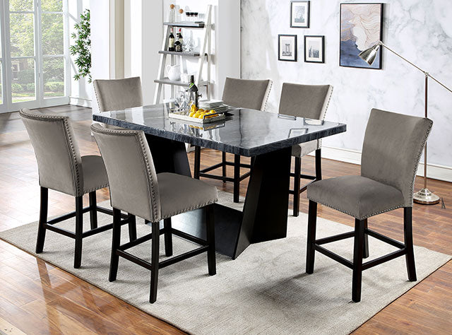 Opheim II Black Dining Table