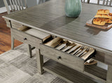 Anaya Gray Counter Ht. Table