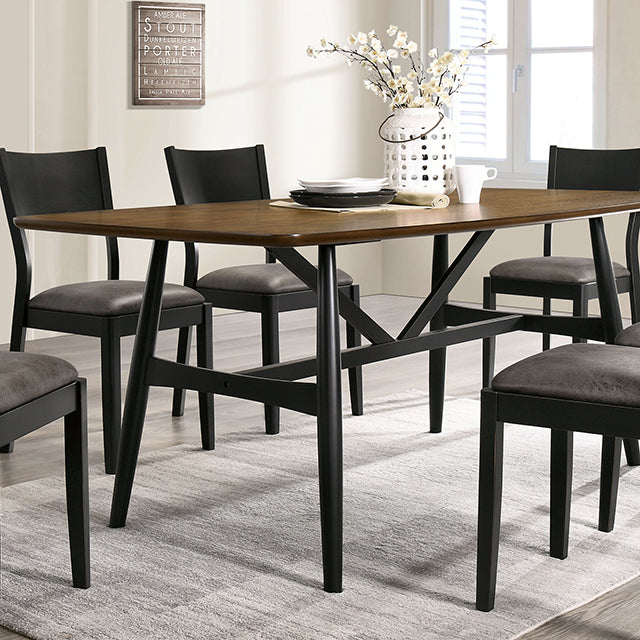 Oberwil Black/Gray Dining Table