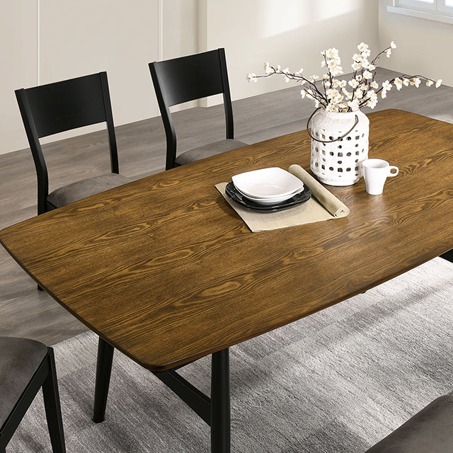 Oberwil Black/Gray Dining Table