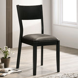 Oberwil Black/Gray Chair
