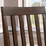 Fredonia Rustic Oak Dining Chair