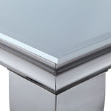 Neuveville White/Chrome Dining Table