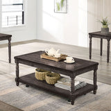 Monango Weathered Gray Coffee Table Set