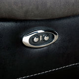 Brooklane Gray/Black Sectional