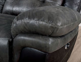 Brooklane Gray/Black Sectional