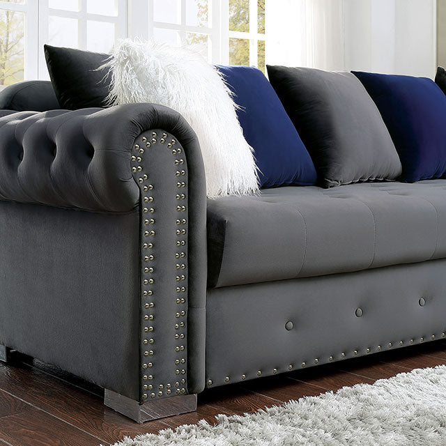 CM6239 Gray Sectional