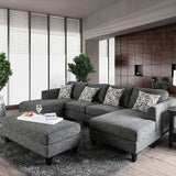 Lowry Gray Sofa Set