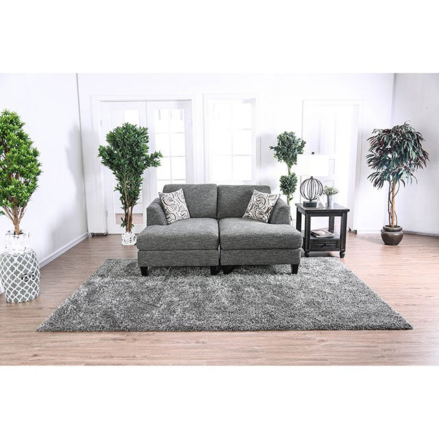 Lowry Gray Sofa Set