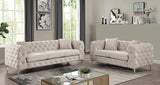 Sapphira Dark Gray Loveseat