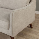 Maxime Light Gray Loveseat