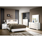 Malte White Bed
