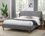 Ulstein Gray/Light Oak Bed