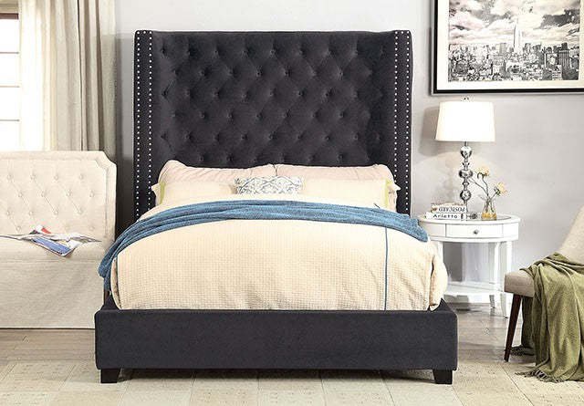 Mirabelle Dark Gray Bed