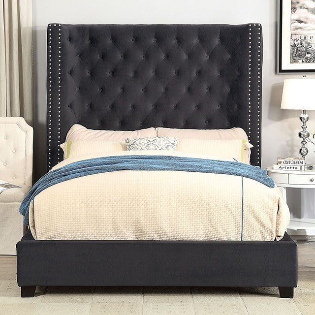 Mirabelle Dark Gray Bed