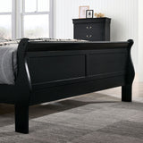 Louis Philippe Black Bed