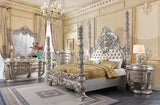 Danae Bedroom Set In Champagne And Gold Finish