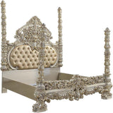 Danae Bedroom Set In Champagne And Gold Finish