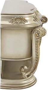 Danae Bedroom Set In Champagne And Gold Finish