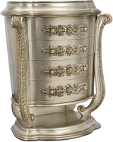 Danae Bedroom Set In Champagne And Gold Finish