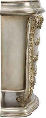 Danae Bedroom Set In Champagne And Gold Finish