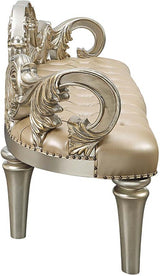 Danae Bedroom Set In Champagne And Gold Finish