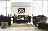 Darcy Black Living Room Set