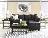 Darcy Black Living Room Set