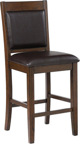 Dewey Walnut Counter Height Dining Room Set