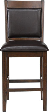 Dewey Walnut Counter Height Dining Room Set