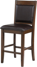 Dewey Walnut Counter Height Dining Room Set