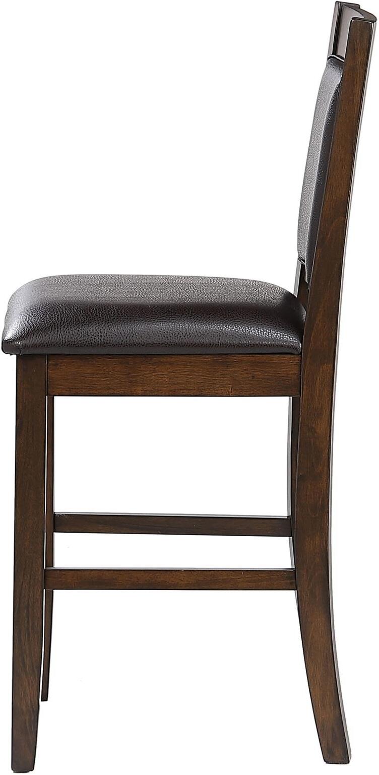 Dewey Walnut Counter Height Dining Room Set