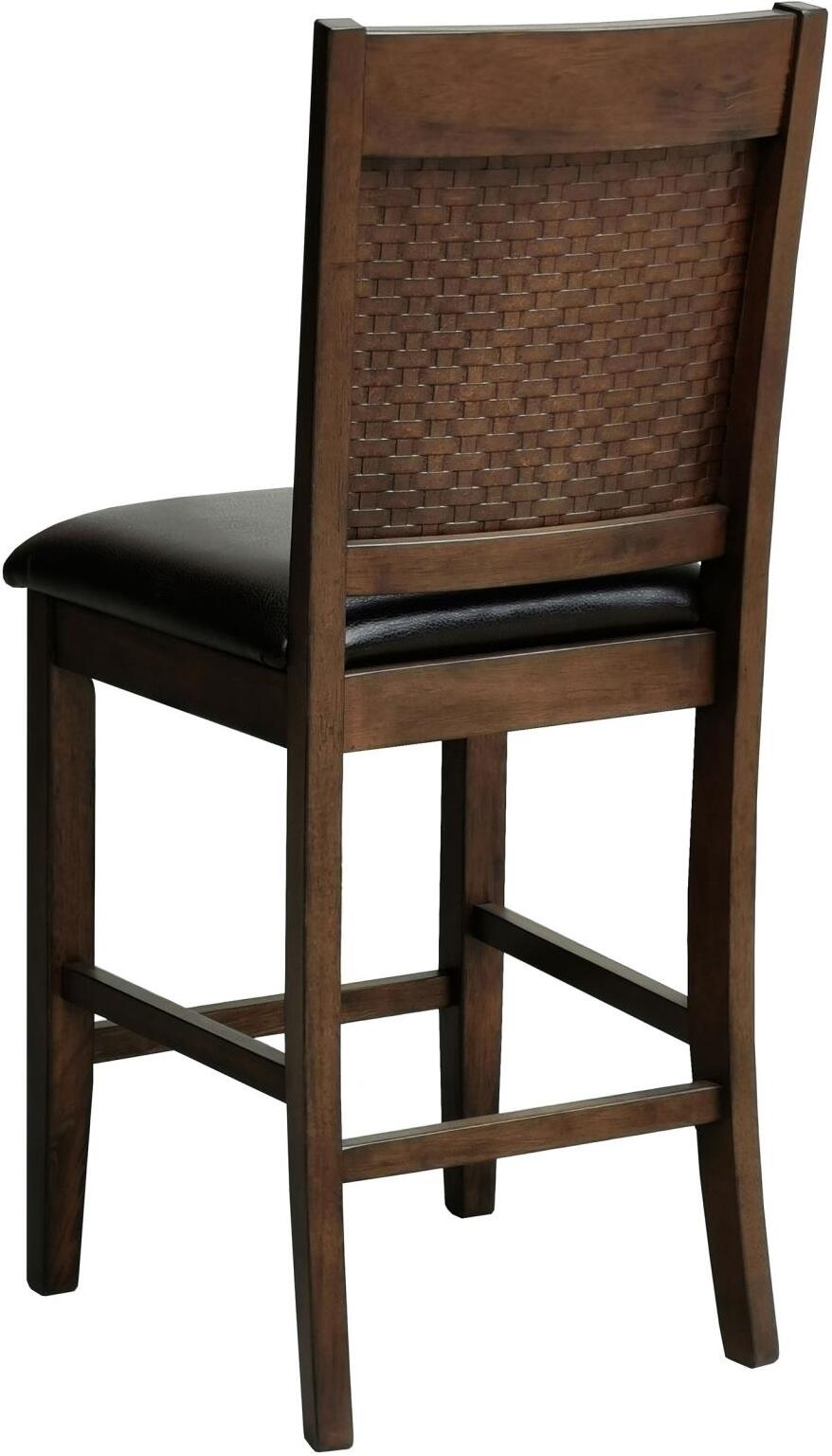 Dewey Walnut Counter Height Dining Room Set