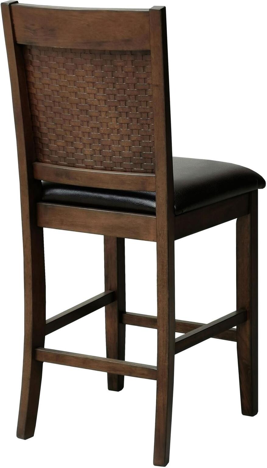 Dewey Walnut Counter Height Dining Room Set