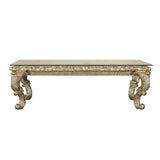 Vatican Champagne Silver Finish Dining Table