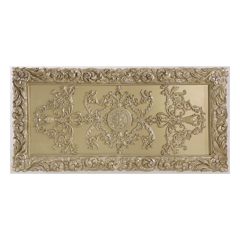 Vatican Champagne Silver Finish Dining Table