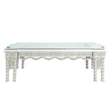 Vanaheim Antique White Finish Dining Table