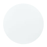 Fallon Engineered Stone, Top & Mirrored Gold Finish Dining Table