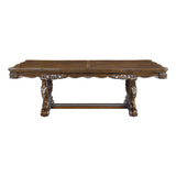 Latisha Antique Oak Finish Dining Table